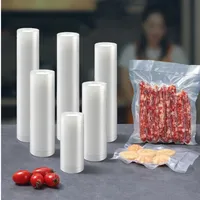 Verdikte PE Voedsel Vacuüm Verpakking Zakken Sealer Vlees Fruit Groente Sous Vide Kookzak 12/22/28 500cm Rollen