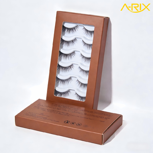 ขนตาปลอม A-RIX 3D Russian Volume Faux Mink สีดำเข้ม แบบเส้น ขนตาปลอมแบบแผง  รับผลิตแบรนด์ส่วนตัว ขนตาทำมือจากใยไหมสังเคราะห์ - Product Image 4