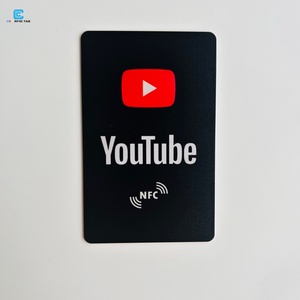 Cartes de commentaires en PVC de haute qualité personnalisables <span class=keywords><strong>Google</strong></span> Reviews cartes de visite Mini Tag NFC Communication pour l'adhésion à l'hôtel - Product Image 2