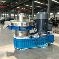Pelletiseur à biomasse à faible consommation d'énergie 90-132KW, machine à granulés de bois à matrice annulaire verticale, alimentation automatique