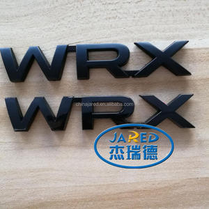 Personalizado al por mayor Abs letras cromo modificado coche japonés con Brz coche emblema pegatina con autoadhesivo - Product Image 3