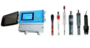 एलसीडी डिस्प्ले 4~20mA RS485 के साथ स्मार्ट ऑनलाइन मल्टी-पैरामीटर Temp.<span class=keywords><strong>pH</strong></span>/ORP ट्रांसमीटर - Product Image 3