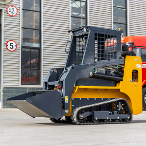 Cheapest Epa Euro5 Walk Behind Mini <strong>Loader</strong> Stand on <strong>Skid</strong> Steer <strong>Loader</strong> <strong>Skid</strong> Steer on Sale <strong>With</strong> Bucket - Product Image 3