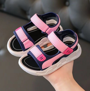 Sandales d'été pour enfants, garçons et filles, sandales de plage, sandales plates pour bébés, sandales de jardin pour enfants, chaussures à talons plats, motifs de dessins animés - Product Image 4