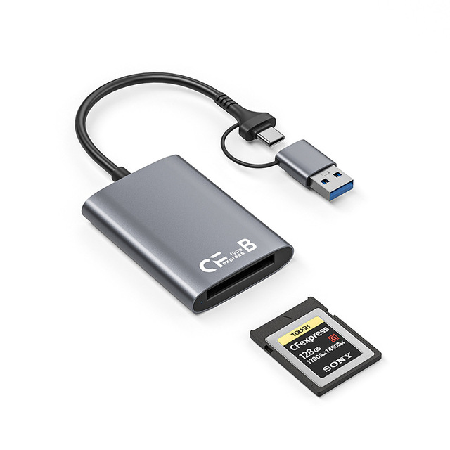 CFExpress Card Reader High Speed 10GB Transmission Readable Digital Camera CFEb Card Mobile Phone Computer Universal External