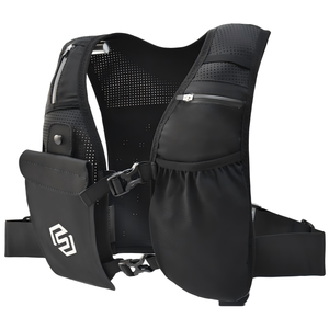 Tas Ransel Vest Hidrasi Reflektif Khusus Anti Guncangan untuk Lari Maraton, Trail, Bersepeda, Hiking, Balap dengan Tempat Ponsel - Product Image 3