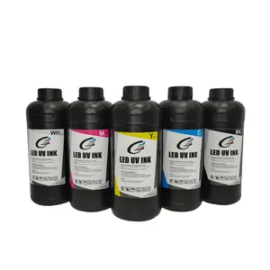 Fcolor Hot Sale Premium 1000ml Hard LED UV Printer Ink for Ricoh G4 G5 Printer