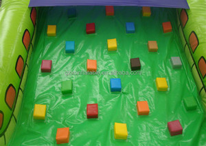 Thiết kế mới nhỏ sân sau Kid động vật chủ đề PVC rắn Inflatable khô trượt cho công viên giải trí - Product Image 4