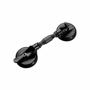 Ventosa con mango doble negra de alta resistencia para limpieza de ventanas de vidrio - Product Image 1