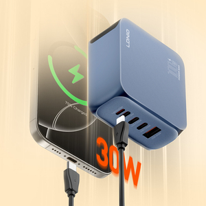 Ldnio <span class=keywords><strong>Q8</strong></span> nhanh chóng sạc điện thoại di động sạc nhanh gan100w USB C sạc cho MacBook điện thoại - Product Image 3