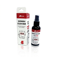 Ensemble de chiffons en microfibre et spray nettoyant pour écran écologique, nettoyant professionnel pour écran LCD LED pour ordinateur, téléphone, tablette, objectif