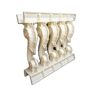 Plastic fiberglass concrete balcony baluster balustrade mold for cast in place