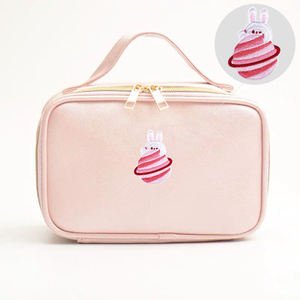 แผ่นปะติดผ้าสักหลาดมีฮู้ดแผ่นติดแบบแม่เหล็กติดตู้เย็นลายกระต่ายน่ารักย้อนยุค - Product Image 3