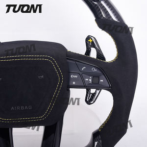 Volant de voiture en fibre de carbone pour Lamborghini Gallrado Urus <span class=keywords><strong>Aventador</strong></span> Huracan LED - Product Image 5