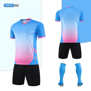 Uniforme de Fútbol para Entrenamiento, Talla Grande, Transpirable, de Secado Rápido, 100% Poliéster, Nuevo Diseño, Calidad a Bajo <span class=keywords><strong>Precio</strong></span>, <span class=keywords><strong>Verde</strong></span> - Product Image 3