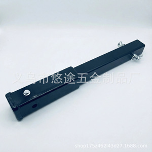 Nouvelle extension de attelage de <span class=keywords><strong>remorque</strong></span> de 18 pouces pour récepteurs de 2 pouces, capacité de 3500 lb, attache de remorquage robuste, clip de fixation haute résistance en carbone - Product Image 3