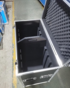 Utility <span class=keywords><strong>ATA</strong></span> Flight Case con divisori regolabile spazio di trasporto cavo Utility Trunk Road Case - Product Image 4