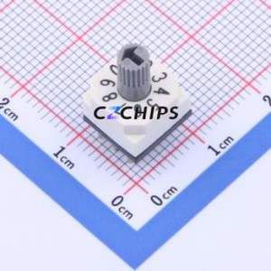 PHR-10 Rotary Encoder Switch Through hole Component (THT) Switch 10 True Code - Product Image 1