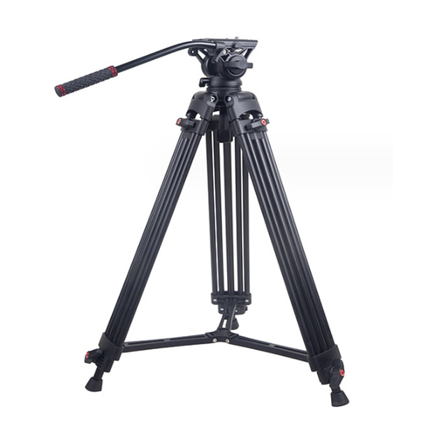 Professional SLR Camera Tripod Hydraulic Head Carrying 10kg Tripod