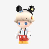 POPMART MEGA JUST DIMOO 1000% Микки Маус, фигурка из ПВХ, масштаб 1/12, оригинальная аниме-фигурка, коллекционный предмет для дома, загадочная коллекция