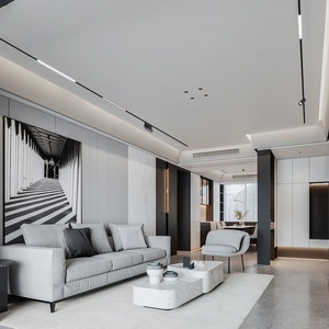 Mode moderne Système d'éclairage sur rail intérieur à LED 48V Connecteur d'extrémité sous tension basse tension Connecteur d'accessoires de tension de sécurité - Product Image 5