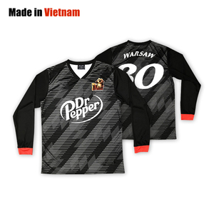 Camiseta de Fútbol Personalizada Premium de Secado Rápido y Transpirable, Cuello en V, Diseño de Impresión por Sublimación, Alta Calidad, Unisex - Product Image 1