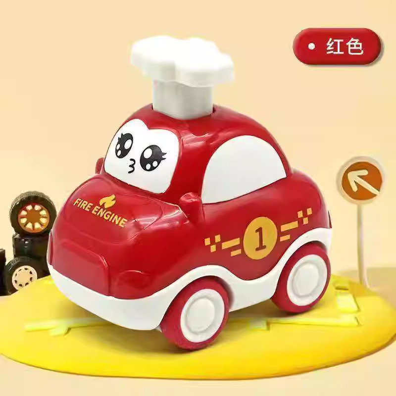 Red fire truck-1 pack-no battery run smoothly