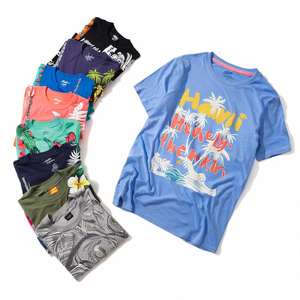 批发混合二手儿童服装库存夏季儿童休闲服装随机发货卡通印花款式 CN/FUJ - Product Image 2