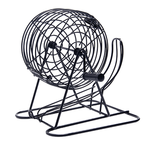 Ensemble de <span class=keywords><strong>bingo</strong></span> professionnel - Comprend une cage, un tableau principal, des cartes mixtes, 75 boules d'appel, des jetons colorés, idéal pour les grands groupes - Product Image 1