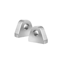 Support de fixation à étrier pour vérin hydraulique en acier inoxydable usiné CNC sur mesure
