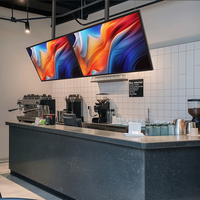 Écran d'affichage numérique LCD intérieur de 43 pouces pour la publicité commerciale en magasin et en commerce de détail