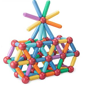 Jouets de <span class=keywords><strong>construction</strong></span> pour enfants, boules magnétiques 3D, tiges, jouets de <span class=keywords><strong>construction</strong></span> STEM sûrs, bâtonnets et boules magnétiques, <span class=keywords><strong>jeu</strong></span> éducatif précoce - Product Image 4