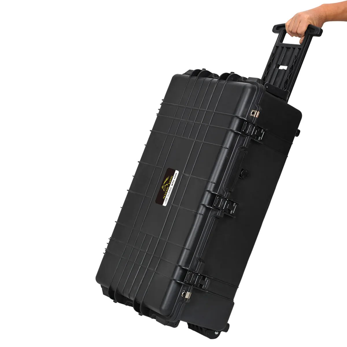 Customized Pp Material Hard Plastic Suitcase Interior Plastic Equipment Tool Carrying Case With Foam