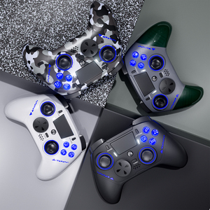 Manette de <span class=keywords><strong>jeu</strong></span> sans fil GAMINJA à six axes BT 5.0, prix d'usine OEM, pour NS <span class=keywords><strong>Switch</strong></span> PS4 PC, boutons programmables - Product Image 5