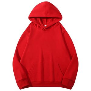 Hooded Pullover Sweatshirt 320G Cotton Thickened Unisex Workwear Custom Logo Printing Autumn Winter Jacket - Product Image 1