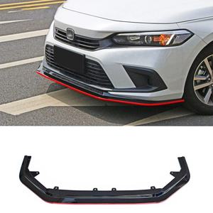 Difusor de Parachoques Delantero para Auto Welta ABS, Piezas de Auto para Civic Edición Ilimitada de 11.ª Generación 2022-2024, Negro Pulido - Product Image 1