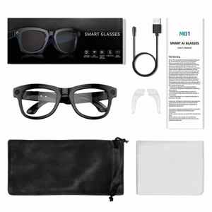 Lentes Inteligentes M01 Pro con IA, Cámara HD de 8MP, Traducción ChatGPT, Llamadas Bluetooth, Grabación de Música y Video, Gafas Inteligentes para Hombres y Mujeres - Product Image 6