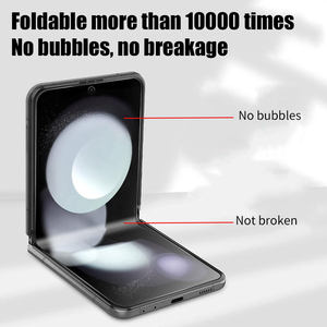ฟิล์มไฮโดรเจล TPU ใส HD สำหรับ Samsung Z Flip 8 ฟิล์มกันรอยแบบนิ่มป้องกันความเป็นส่วนตัวสำหรับ Samsung Flip 8 ติดตั้งง่าย ไร้ฟองอากาศ - Product Image 2