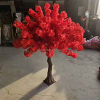 Offre Spéciale : Arbre de fleurs artificielles de 1,80 m de haut, rose vif, pour centres de table, décoration de mariages et événements