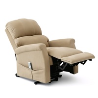 Intelligenter Elektrischer Wohnzimmer-USB-Einzelsessel Elektrisch Verstellbarer Schlafzimmer-Armsessel mit Memory-Schaum Relaxsessel
