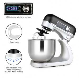 Mezclador <span class=keywords><strong>de</strong></span> pie para el hogar <span class=keywords><strong>de</strong></span> 5L, <span class=keywords><strong>mezcla</strong></span> <span class=keywords><strong>de</strong></span> pasteles, mezclador <span class=keywords><strong>de</strong></span> masa, máquina <span class=keywords><strong>de</strong></span> repuestos con tazón - Product Image 2