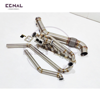 Kit de collecteur d'échappement en acier inoxydable Ecnal pour BMW Gen2 B58, mise à niveau de performance, interface T4, installation facile avec garantie