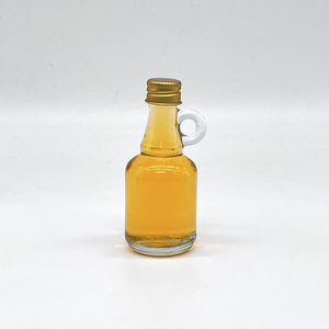 Vente en gros 4cl <span class=keywords><strong>25cl</strong></span> vide mini <span class=keywords><strong>verre</strong></span> gallon cruche style bouteille de vin avec couvercle à vis pour distillerie sauce à l'huile d'olive - Product Image 4