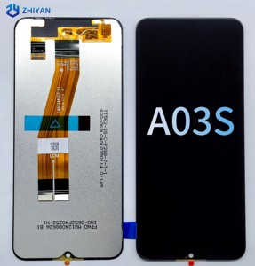 Schermo LCD per Smartphone all'Ingrosso, Display Touch Screen TFT LCD Sostitutivo per <span class=keywords><strong>Samsung</strong></span> A03S 6.56\" 400cd+ Luminosità - Product Image 1