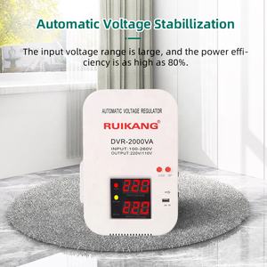 Agente de envío a Nigeria Transformador 220V Tipo de relé Estabilizador de regulador de voltaje de montaje en pared automático 2000va para TV LED - Product Image 3
