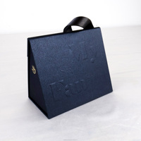 Boîte cadeau pour bijoux de forme spéciale sur mesure, boîte en carton recyclable, papier rigide, boîte magnétique, emballage avec couvercle magnétique