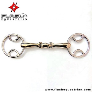 Brocas de acero inoxidable hechas a medida, broca de mordaza de acero inoxidable, estilo occidental holandés, brocas de plata alemana, enlace francés, 3 anillos - Product Image 6