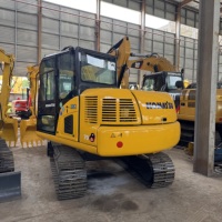 Excavator Bekas Komatsu PC70-8 PC70 PC75, Excavator Hidrolik Crawler 7 Ton Mini, Jam Operasi Rendah, Dijual