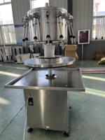 Machine de remplissage semi-automatique à siphon à pression négative pour vin et bière 200L, avec pompe PLC, moteur, en acier inoxydable 304, double enveloppe haute performance