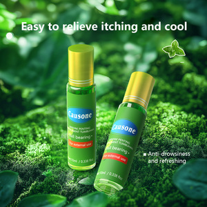 Peppermint Cooling Oil Roller-Type Soothes Skin Refreshes Mind Prevents Insect Bites Relieves Itching Headache Motion Sickness - Product Image 2